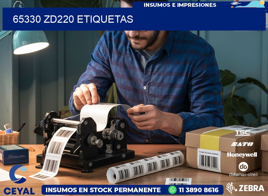 65330 ZD220 etiquetas