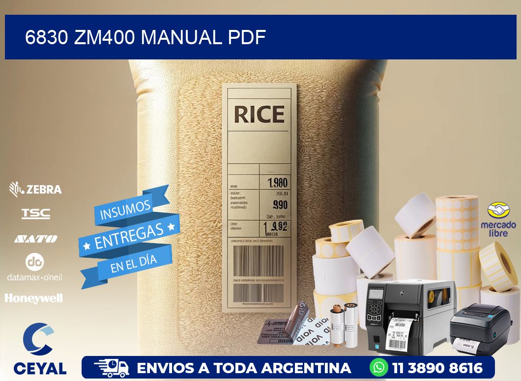 6830 ZM400 manual PDF