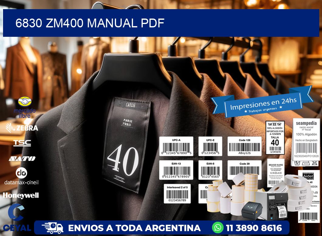 6830 ZM400 manual PDF