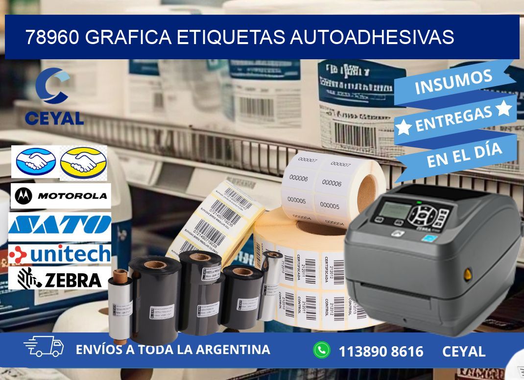 78960 Grafica etiquetas autoadhesivas