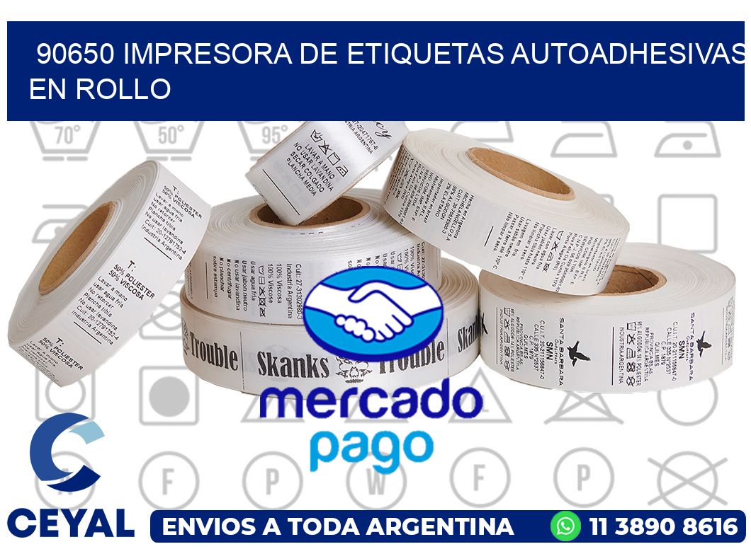 90650 impresora de etiquetas autoadhesivas en rollo