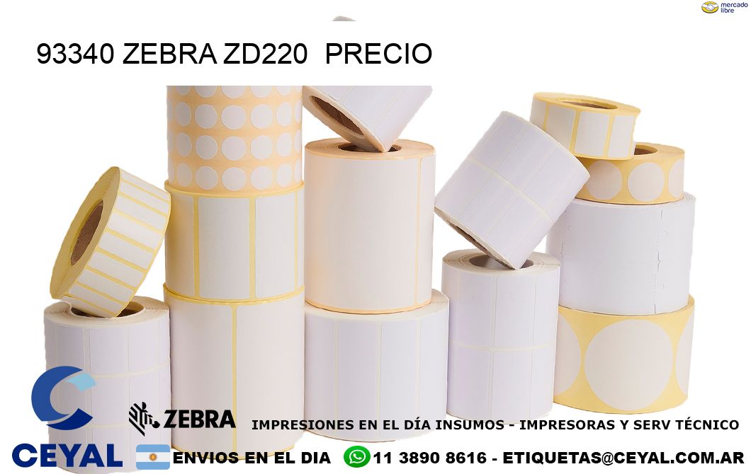 93340 Zebra ZD220  precio