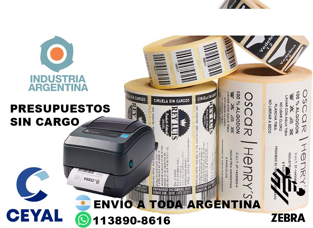 9600 Etiquetas para limpieza del hogar