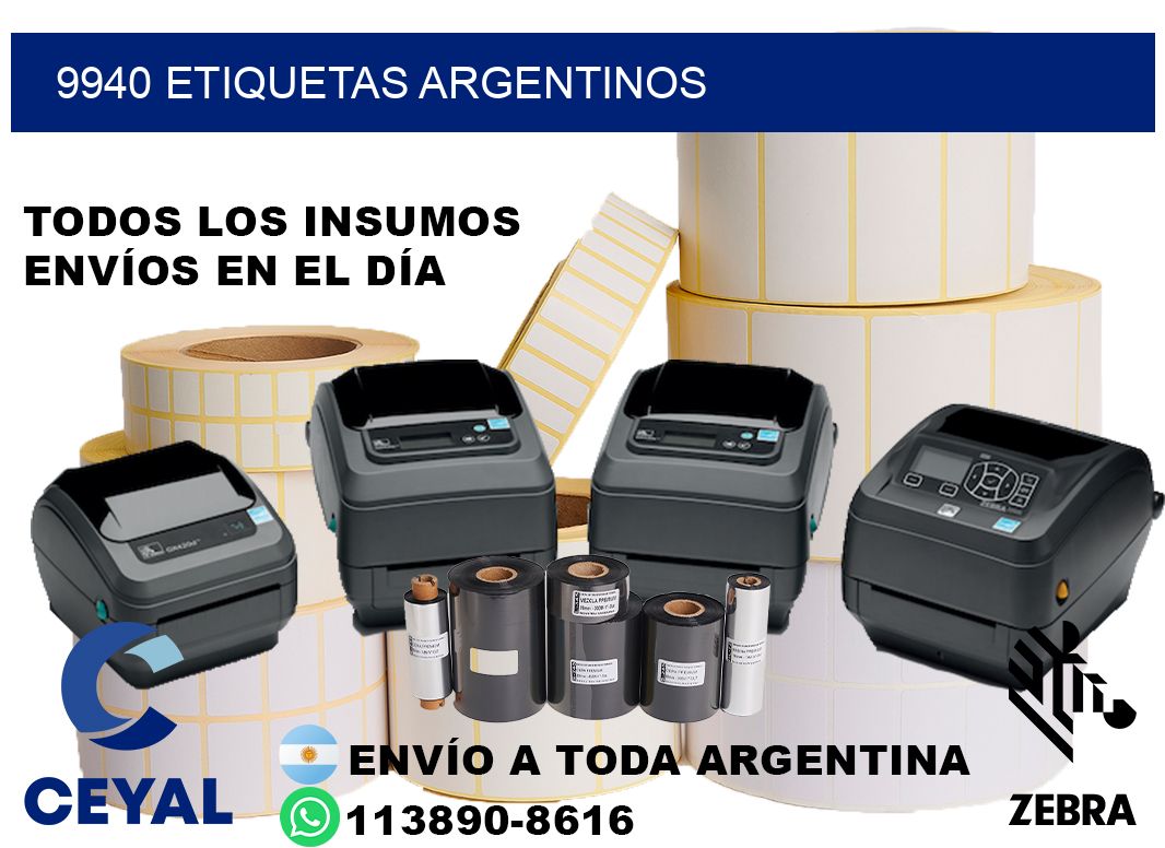 9940 Etiquetas argentinos