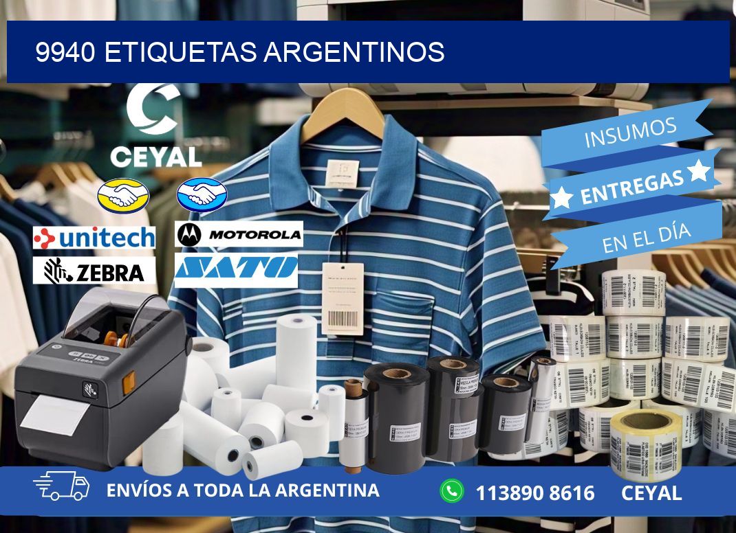 9940 Etiquetas argentinos