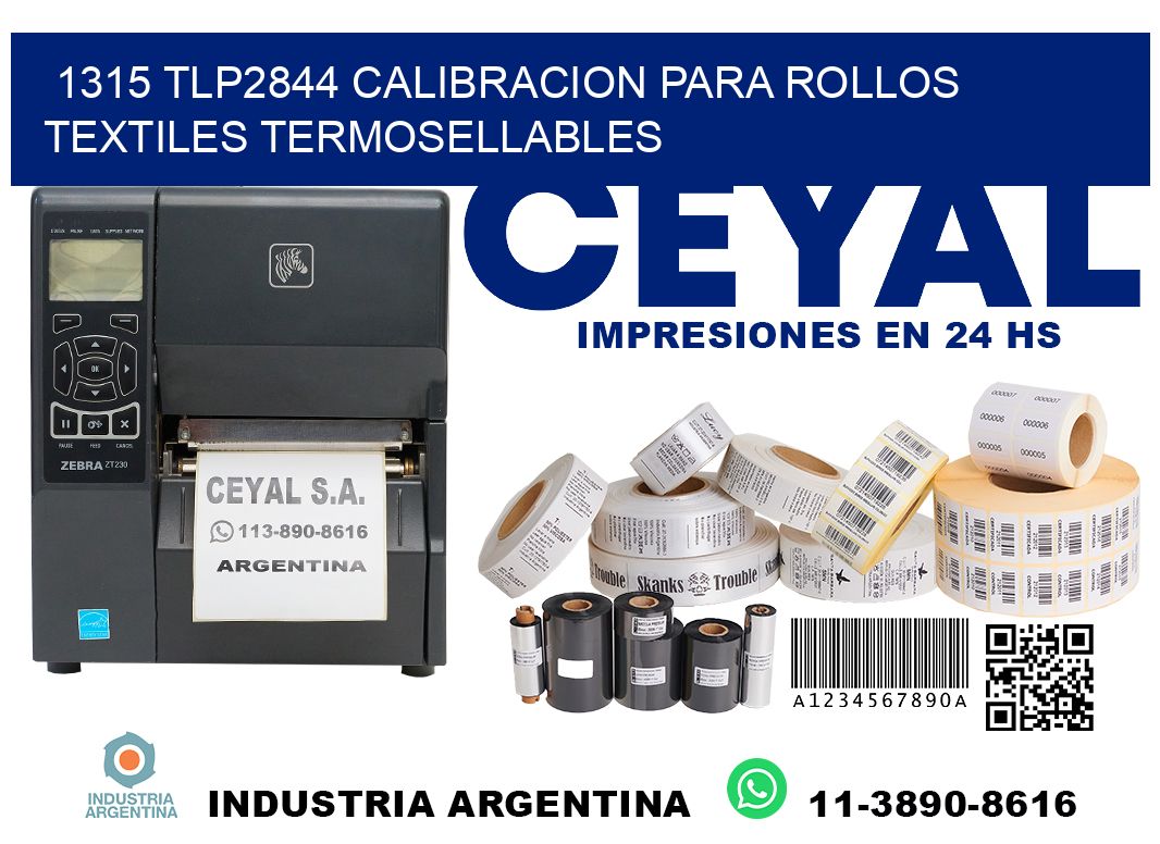1315 tlp2844 calibracion para rollos textiles termosellables