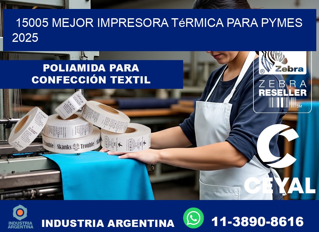 15005 mejor impresora térmica para pymes 2025