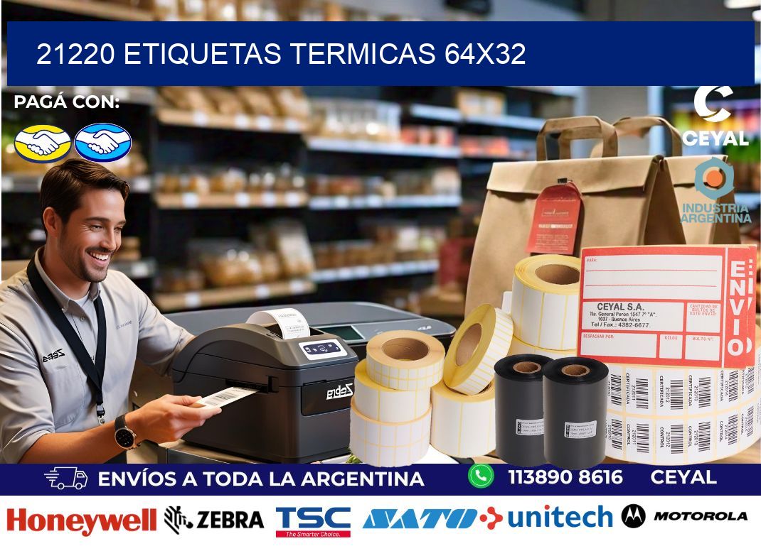 21220 etiquetas termicas 64×32