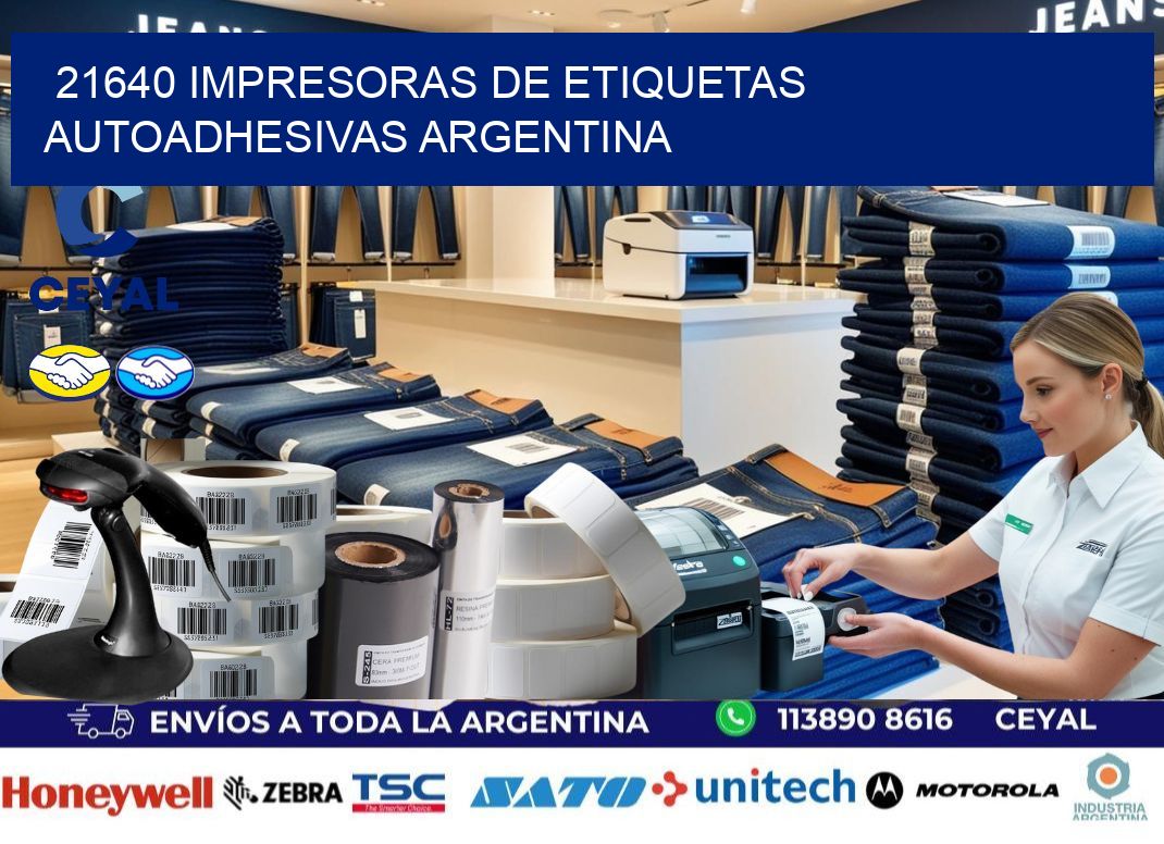 21640 Impresoras de etiquetas autoadhesivas argentina