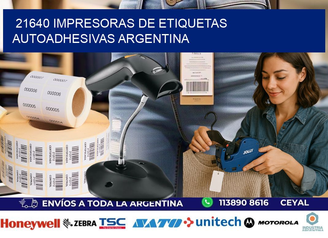21640 Impresoras de etiquetas autoadhesivas argentina
