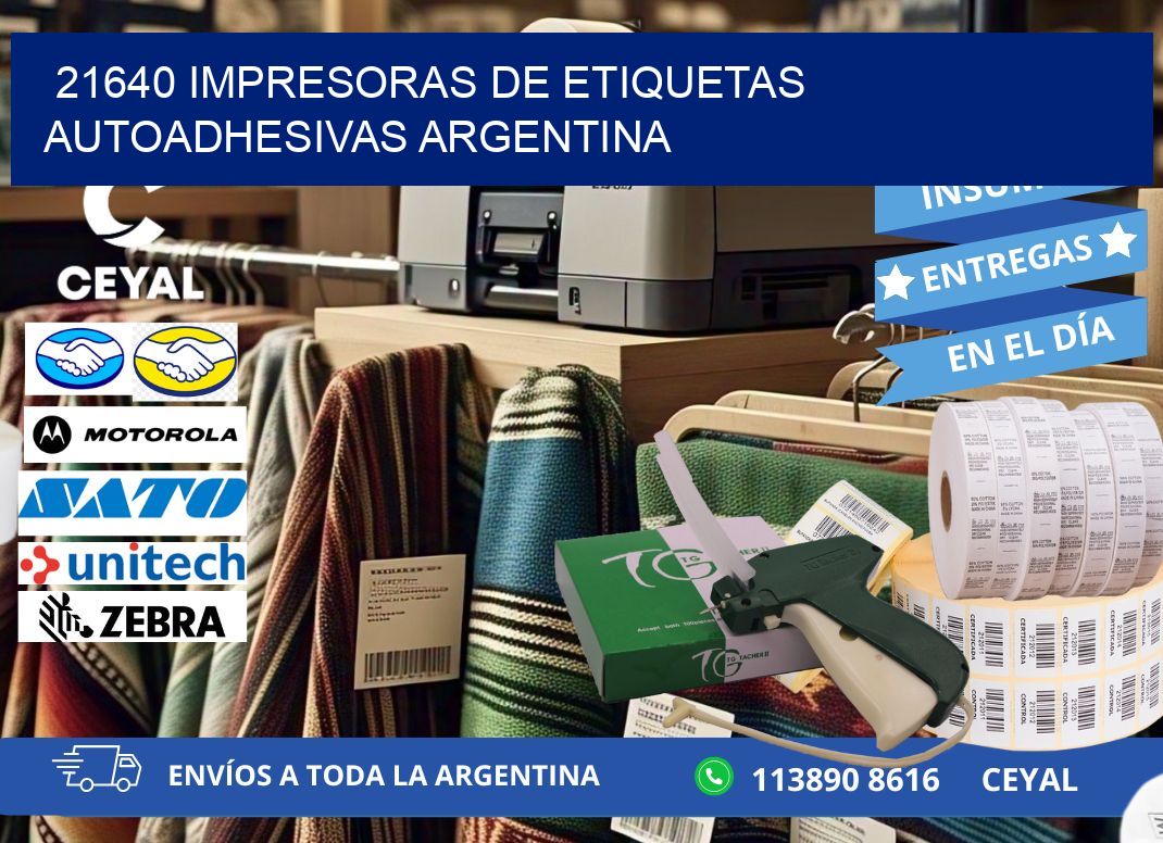 21640 Impresoras de etiquetas autoadhesivas argentina