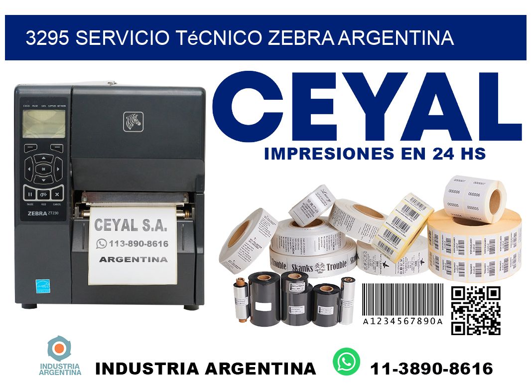 3295 servicio técnico zebra argentina