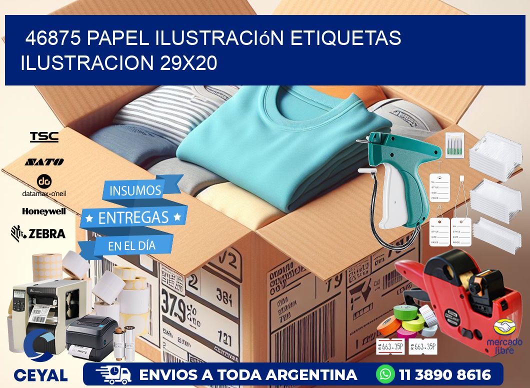 46875 papel ilustración Etiquetas Ilustracion 29×20