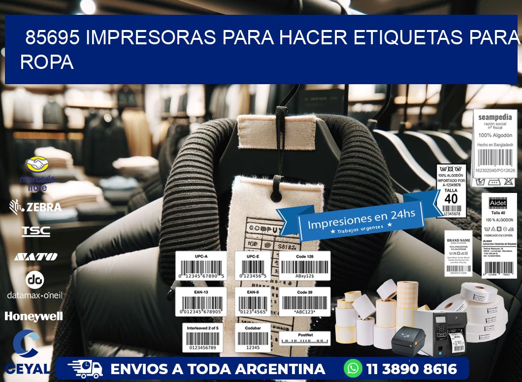 85695 impresoras para hacer etiquetas para ropa