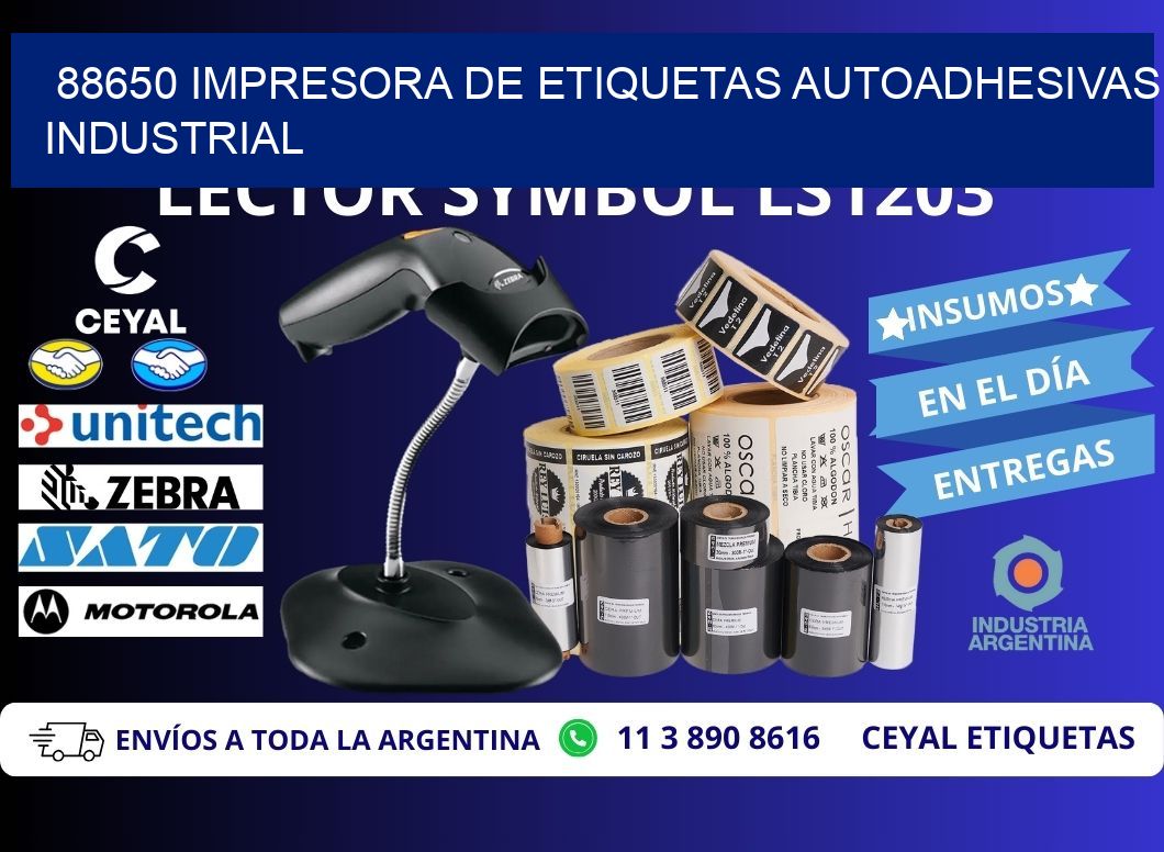 88650 Impresora de etiquetas autoadhesivas industrial