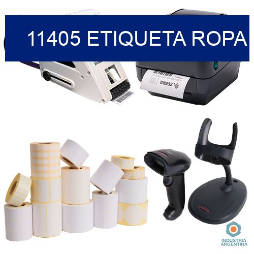 11405 etiqueta ropa