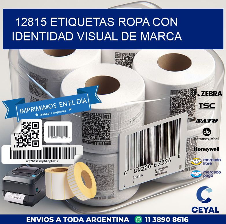 12815 Etiquetas ropa con identidad visual de marca