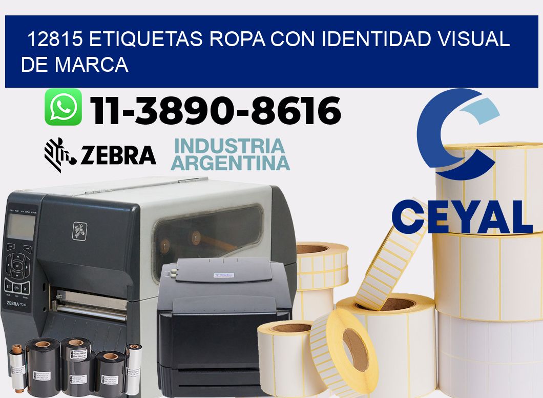 12815 Etiquetas ropa con identidad visual de marca