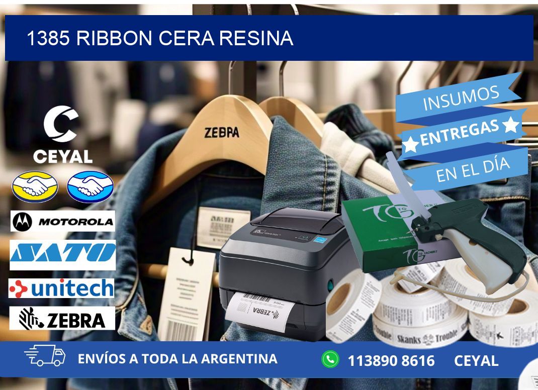 1385 ribbon cera resina