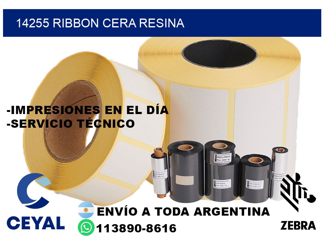 14255 ribbon cera resina