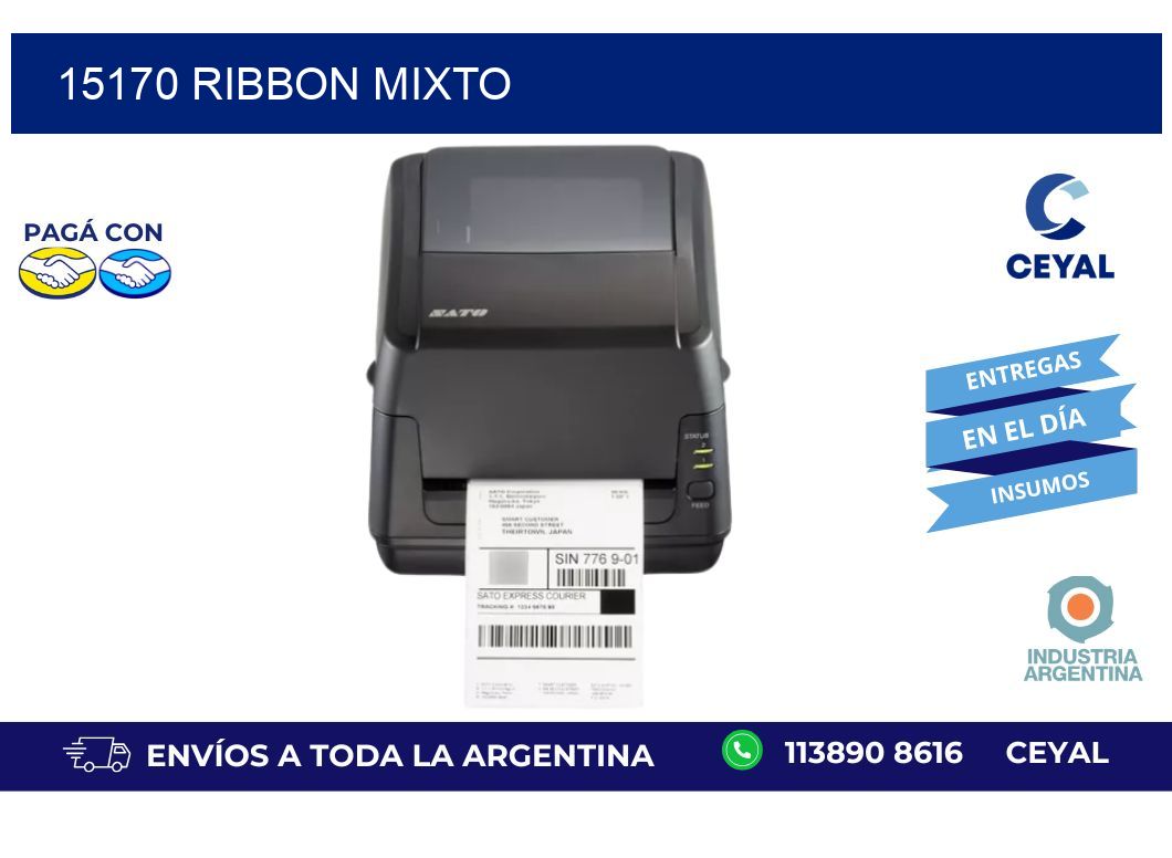 15170 ribbon mixto