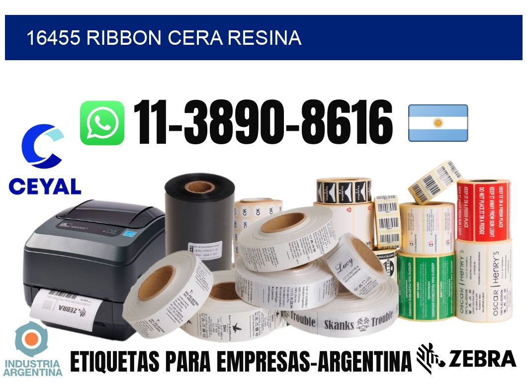 16455 ribbon cera resina