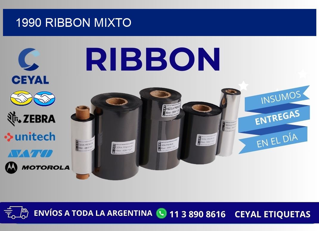 1990 ribbon mixto