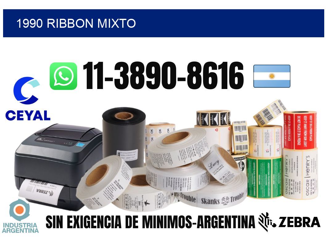 1990 ribbon mixto
