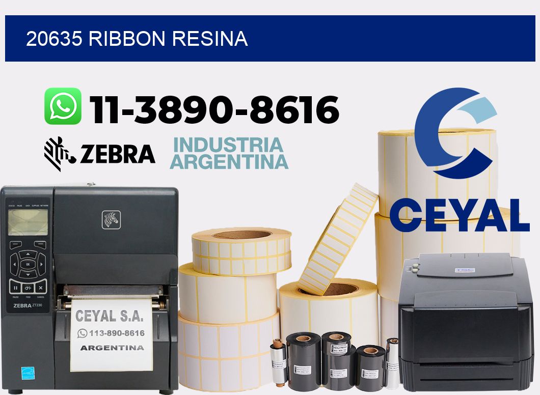 20635 ribbon resina