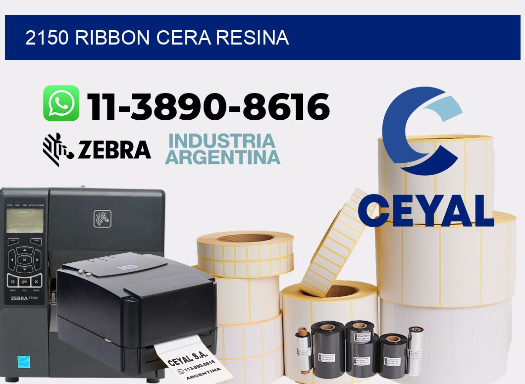 2150 ribbon cera resina