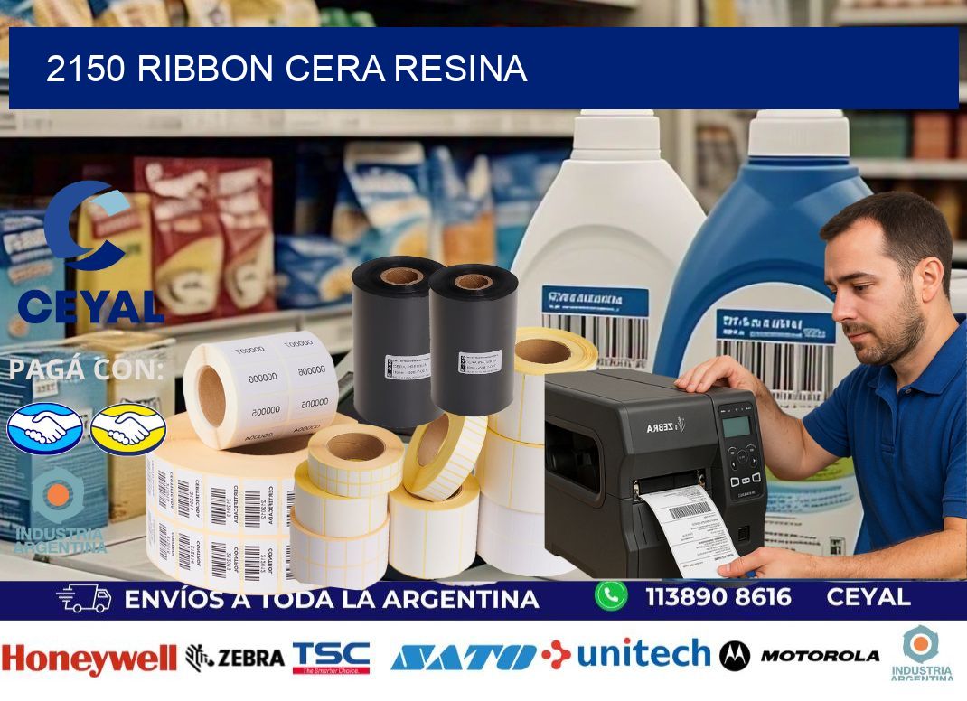 2150 ribbon cera resina