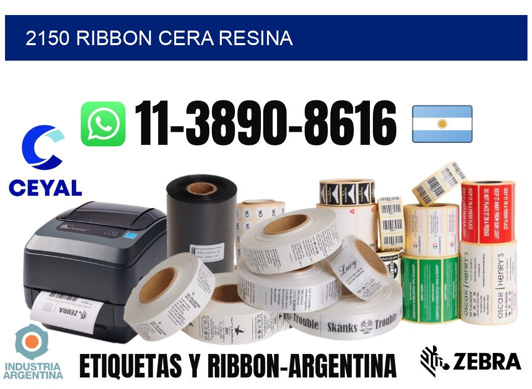 2150 ribbon cera resina