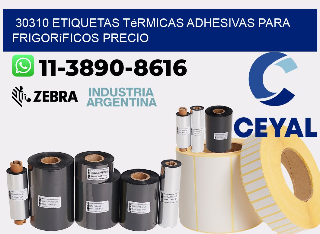 30310 etiquetas térmicas adhesivas para frigoríficos precio