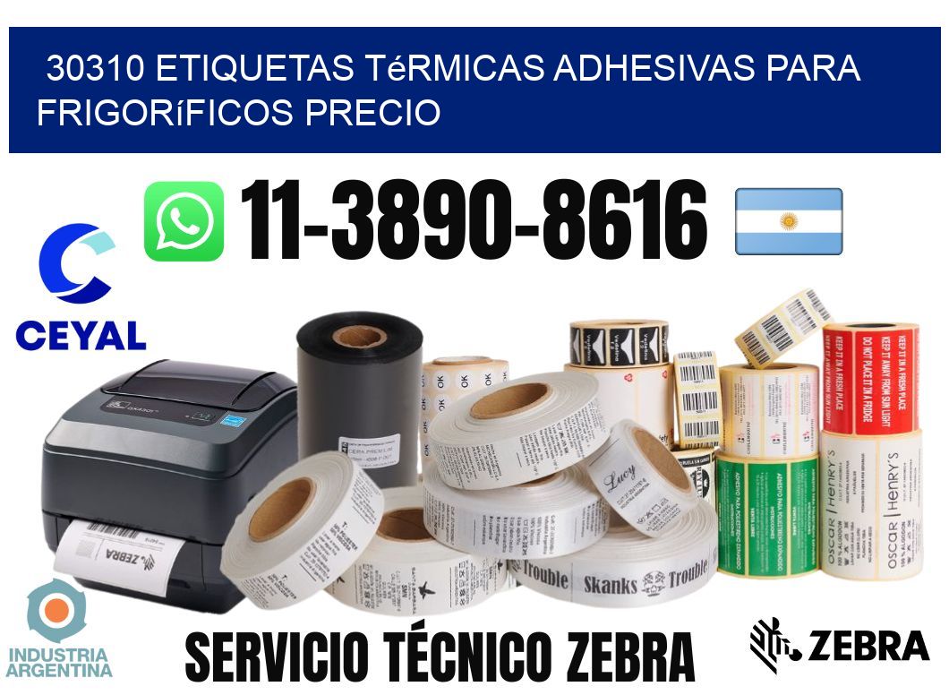30310 etiquetas térmicas adhesivas para frigoríficos precio