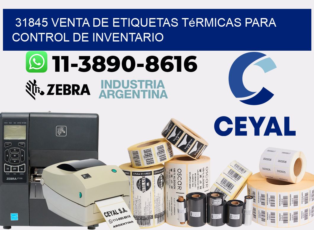 31845 venta de etiquetas térmicas para control de inventario