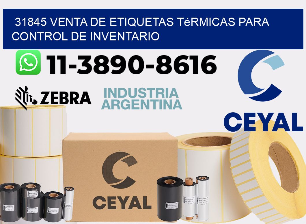 31845 venta de etiquetas térmicas para control de inventario