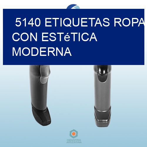5140 Etiquetas ropa con estética moderna