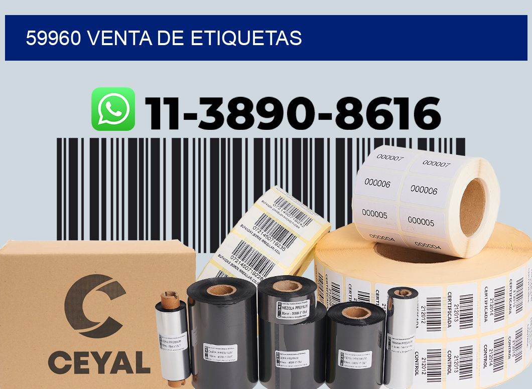 59960 venta de etiquetas
