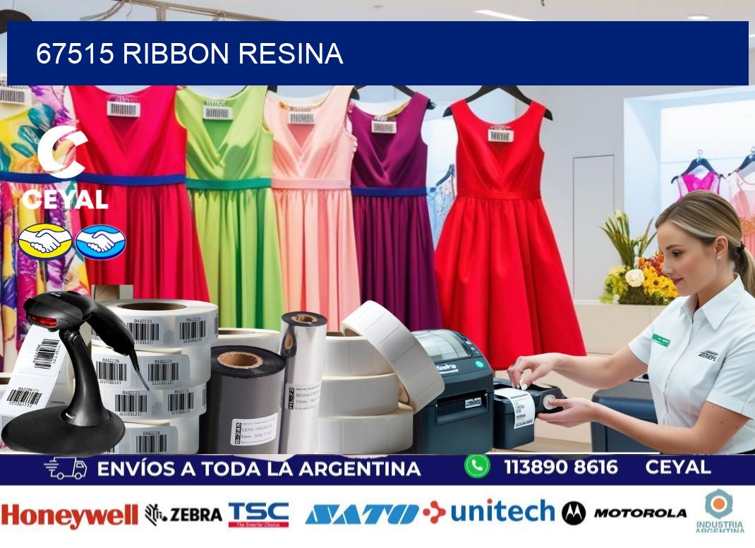 67515 ribbon resina