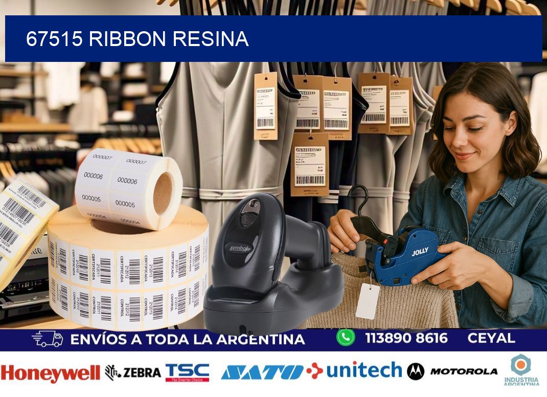 67515 ribbon resina