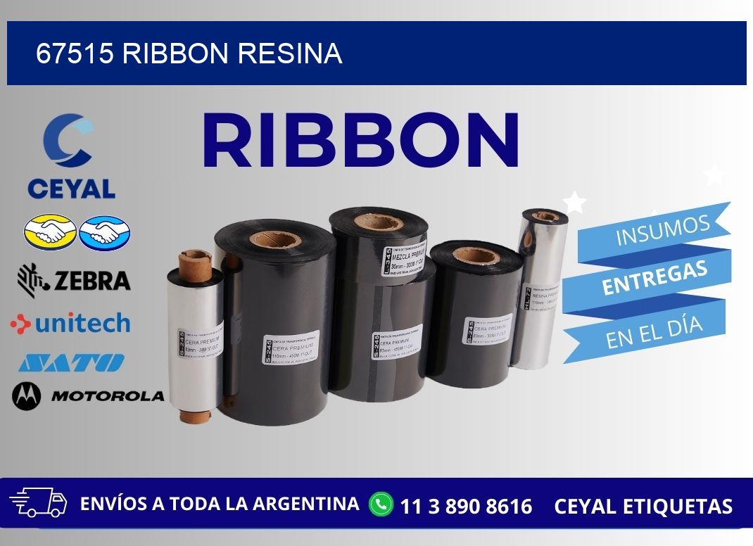 67515 ribbon resina