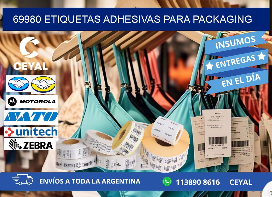 69980 etiquetas adhesivas para packaging