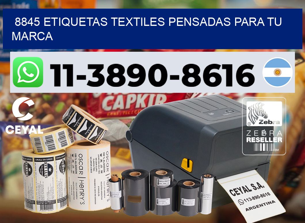 8845 Etiquetas textiles pensadas para tu marca