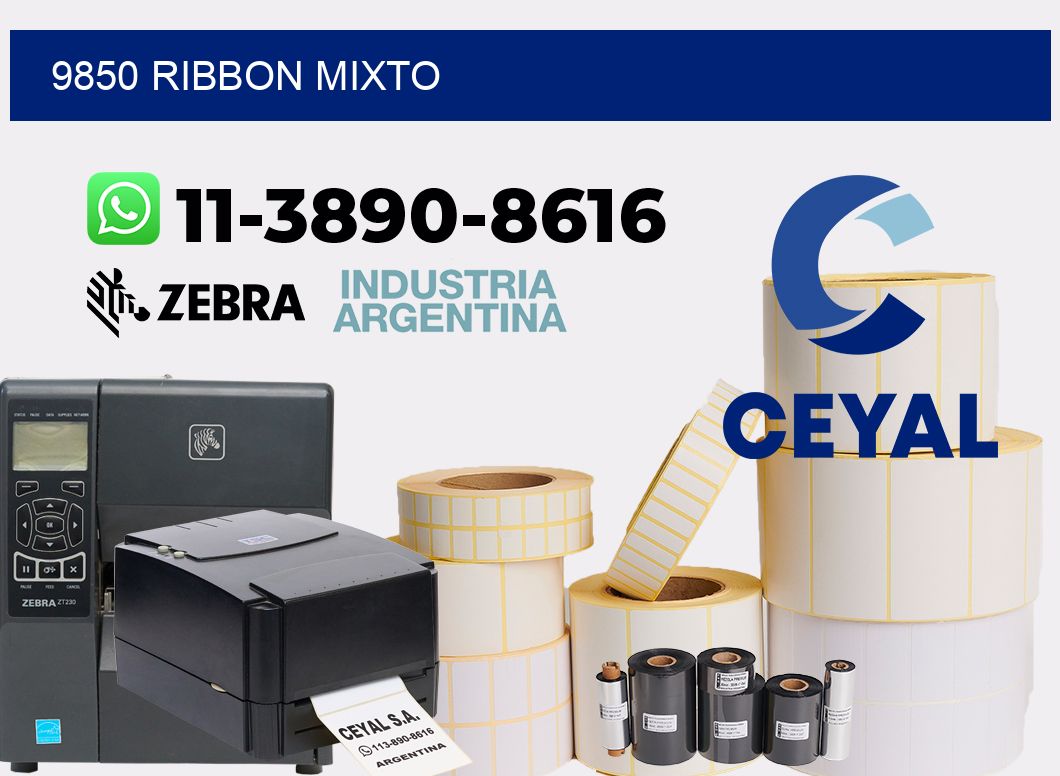 9850 ribbon mixto