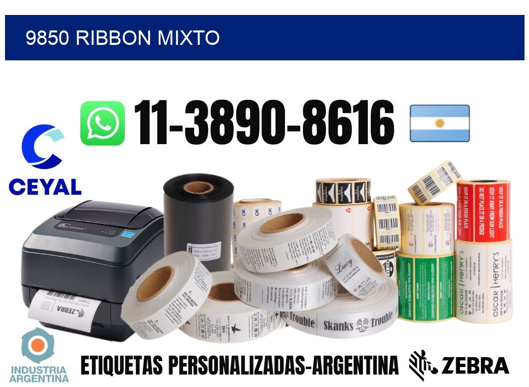 9850 ribbon mixto