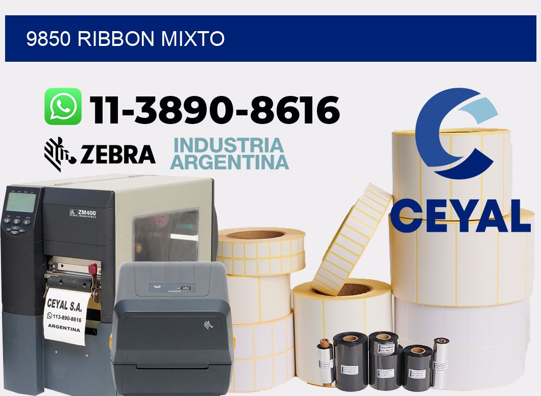 9850 ribbon mixto