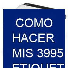 como hacer mis 3995 etiquetas para mercadolibre 100 x 150?