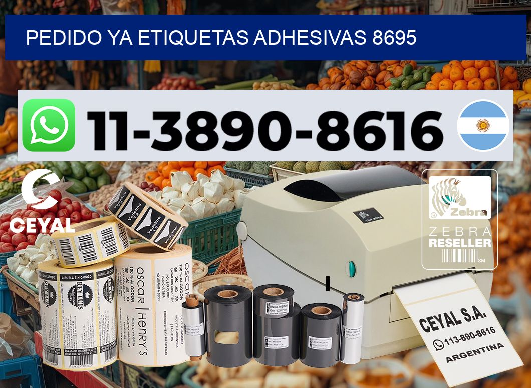 pedido ya etiquetas adhesivas 8695