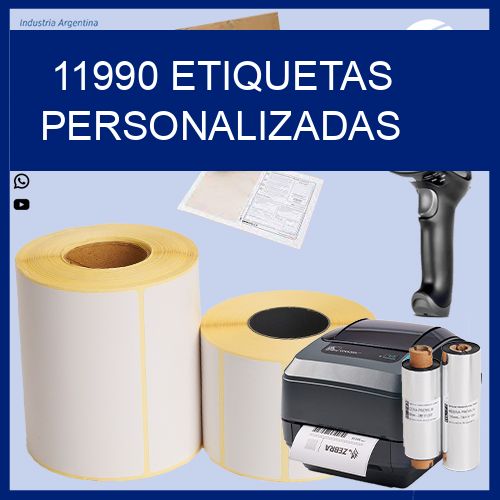 11990 etiquetas personalizadas