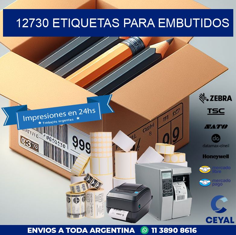 12730 Etiquetas para embutidos
